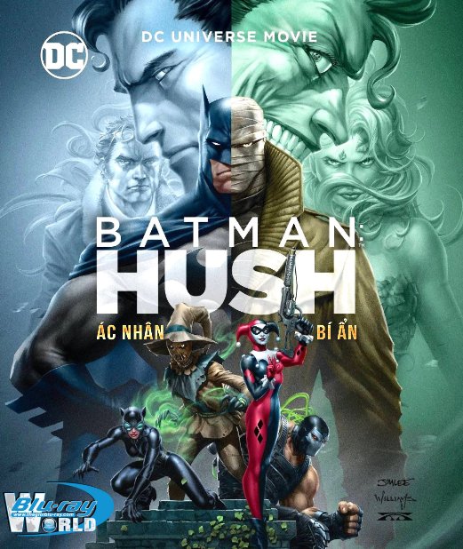 B4118. Batman Hush 2019 - Ác Nhân Bí Ẩn 2D25G (DTS-HD MA 5.1) 